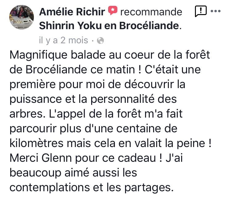 bain de foret et sylvothérapie en brocéliande